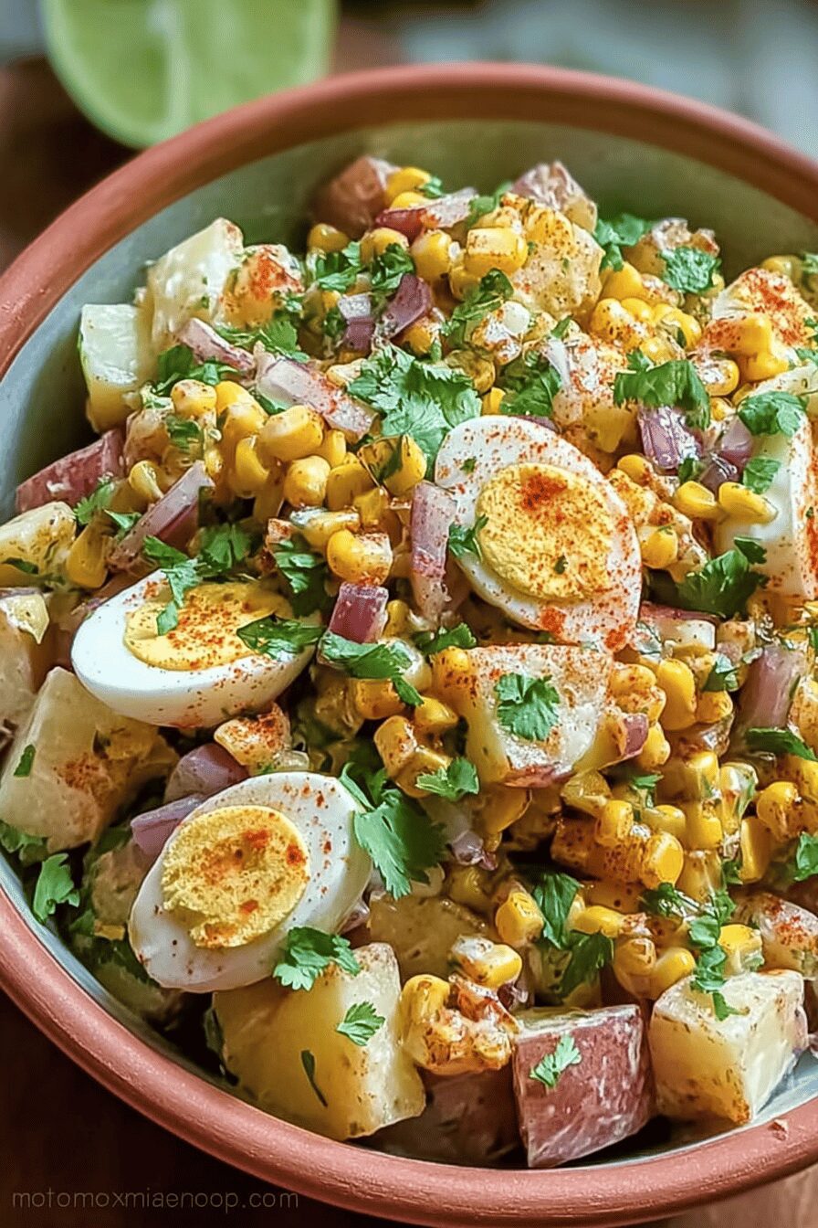Mexican Street Corn Potato Salad