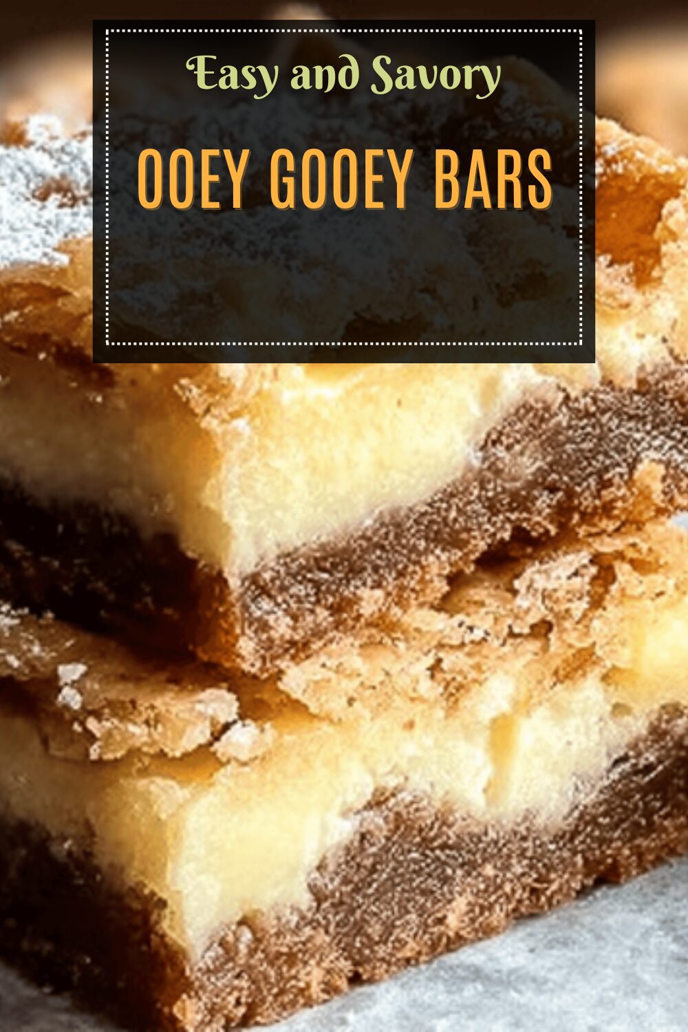 Ooey Gooey Butter Bars Recipe For Soft And Sweet Dessert Treats 7 Ooey Gooey Bars