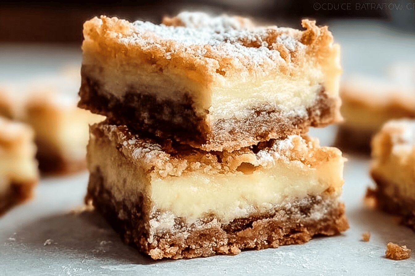 Ooey Gooey Butter Bars Recipe For Soft And Sweet Dessert Treats 6 Ooey Gooey Bars