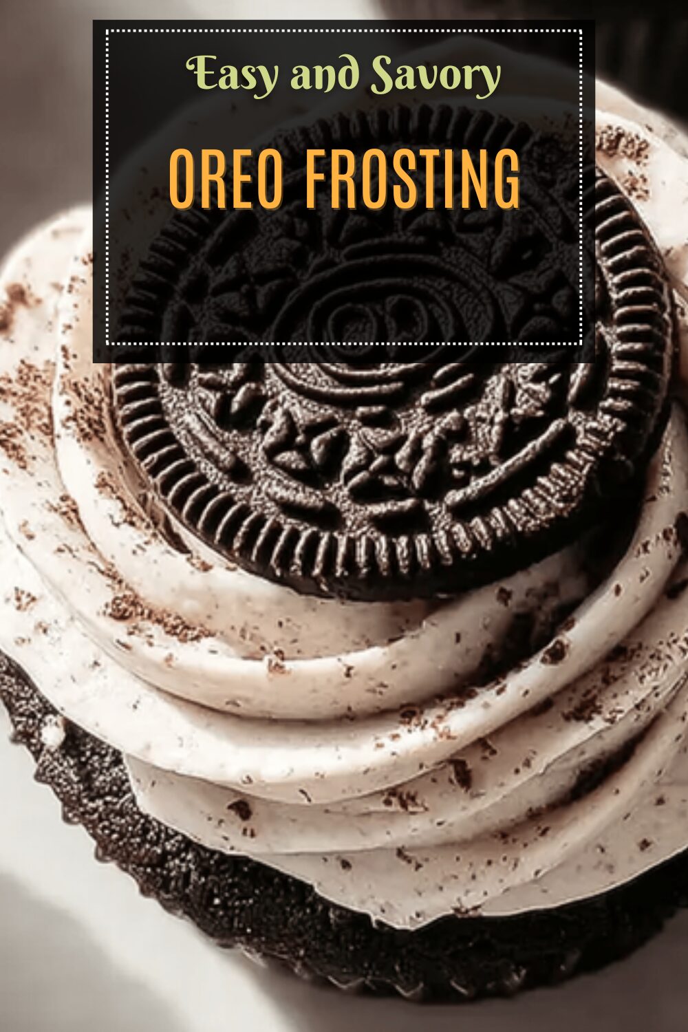 Oreo Frosting