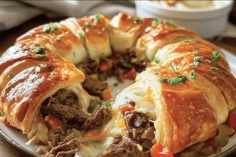 Philly Cheesesteak Crescent Ring 56.Png