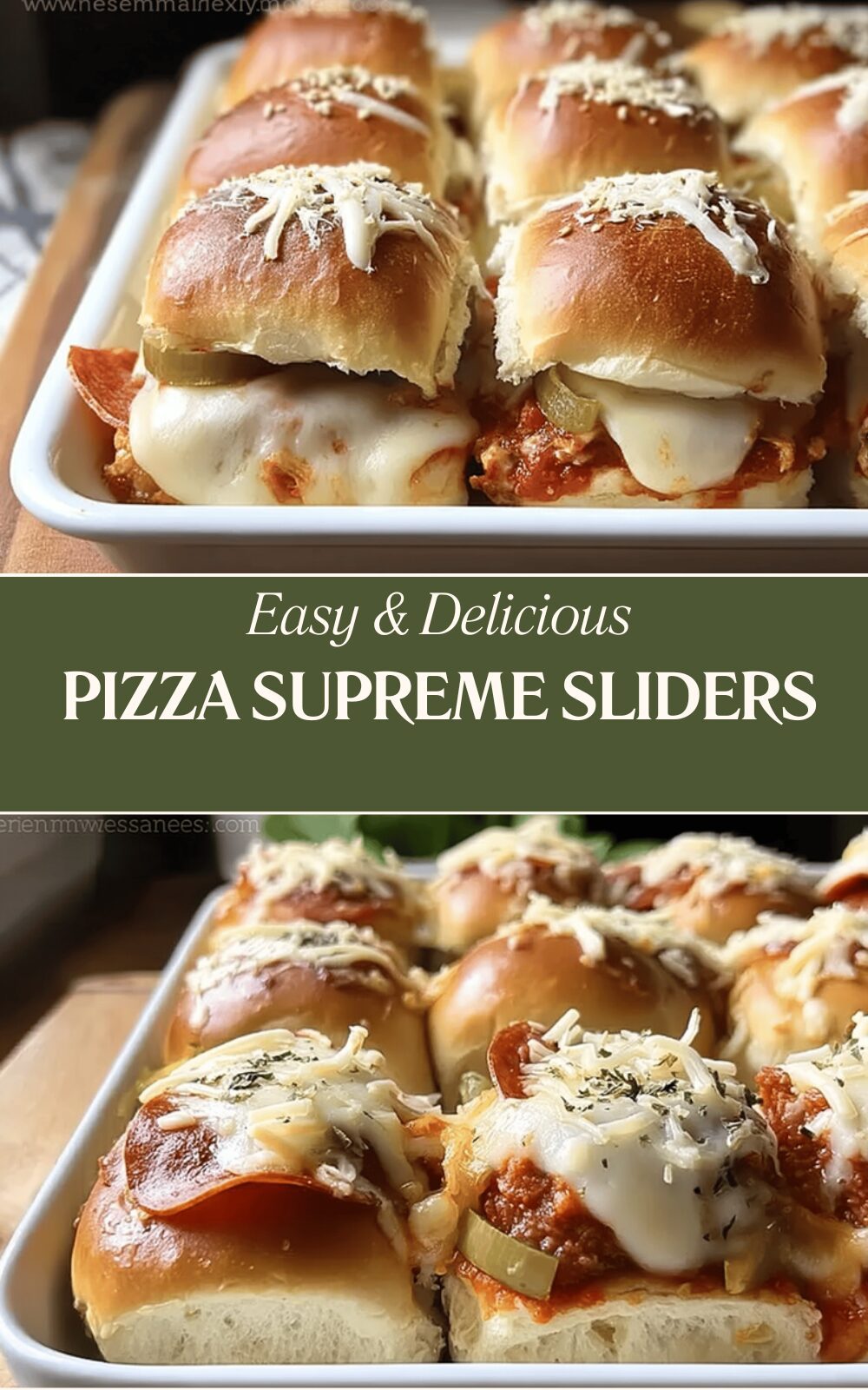 Pizza Supreme Sliders
