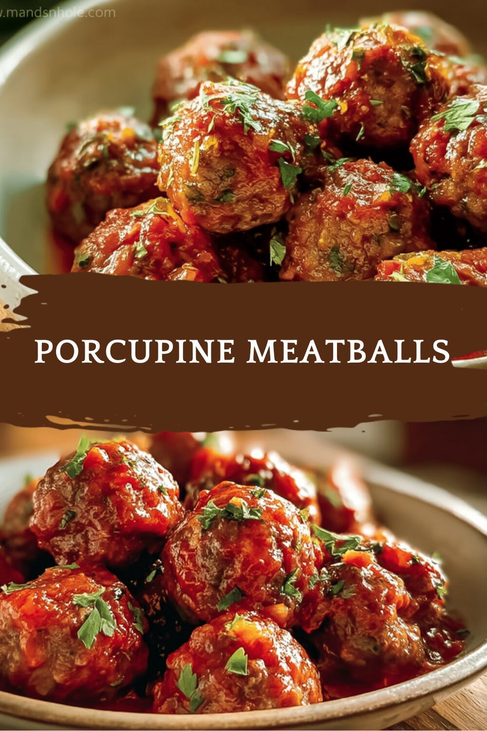 Porcupine Meatballs
