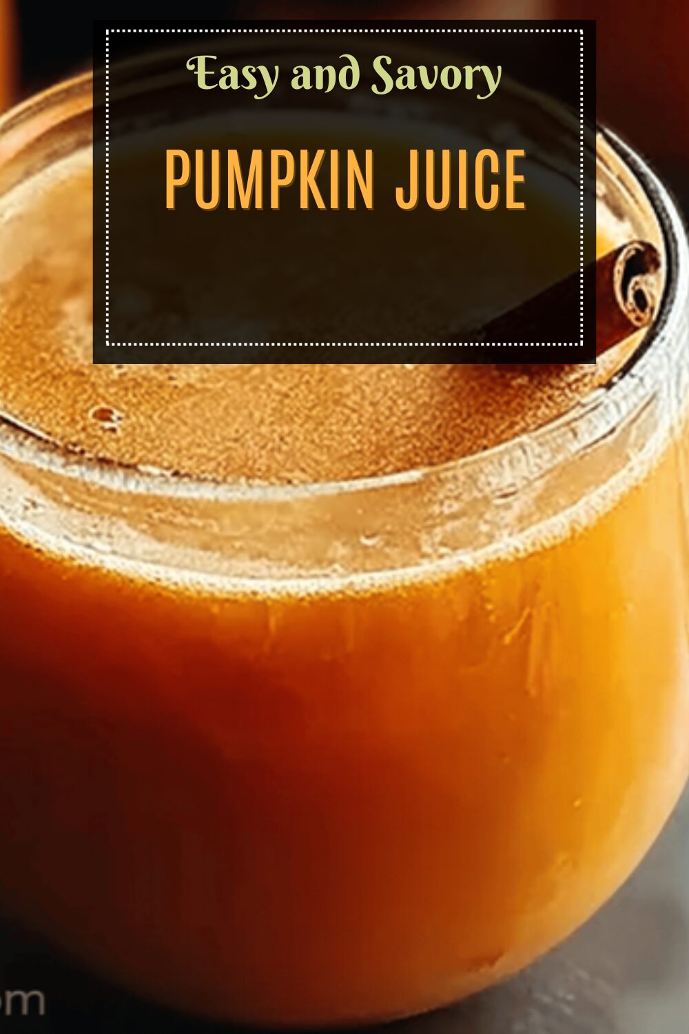 Pumpkin Juice