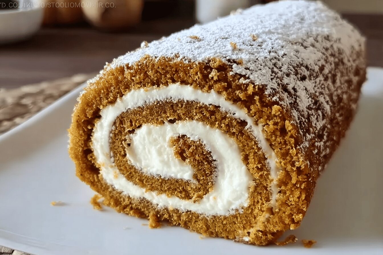 Pumpkin Roll Recipe With Cream Cheese Filling For A Perfect Holiday Treat 6 Pumpkin Roll