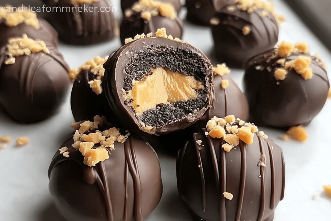 Reeses Peanut Butter Oreo Truffles