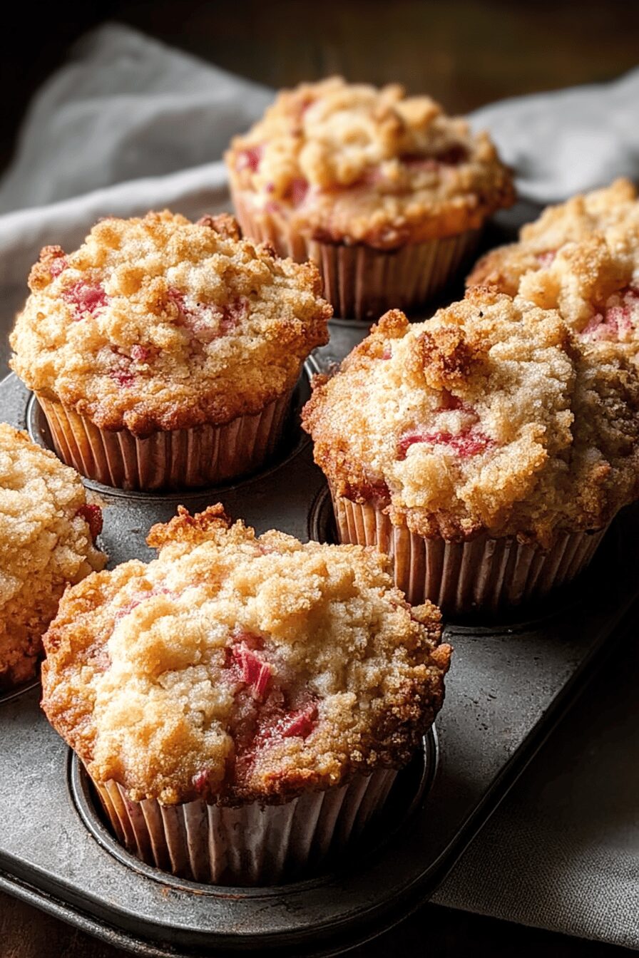 Rhubarb Muffins