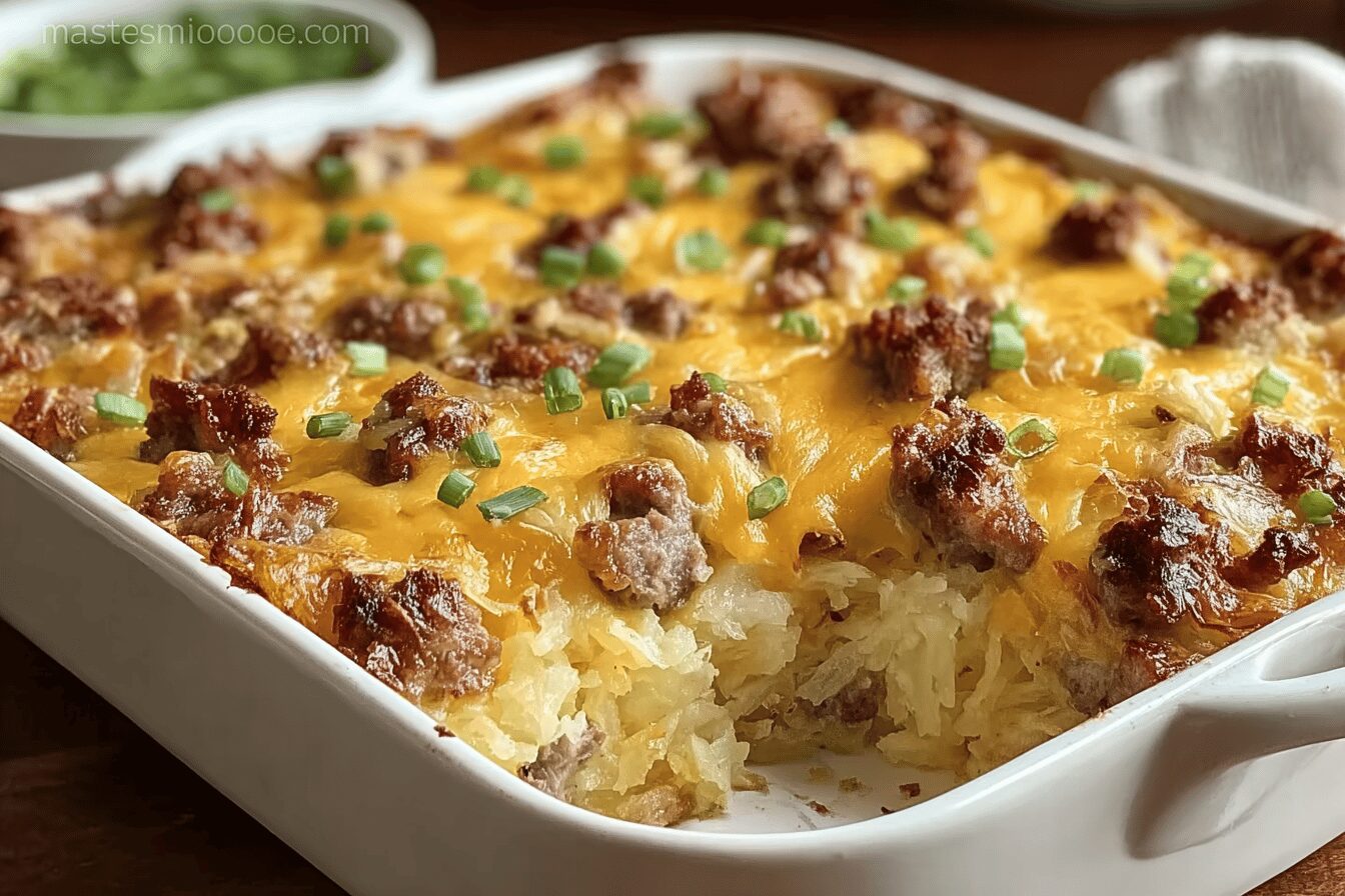 Sausage Hashbrown Casserole