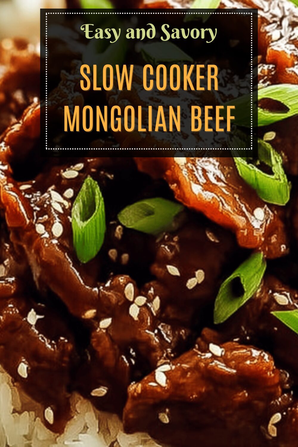 Slow Cooker Mongolian Beef