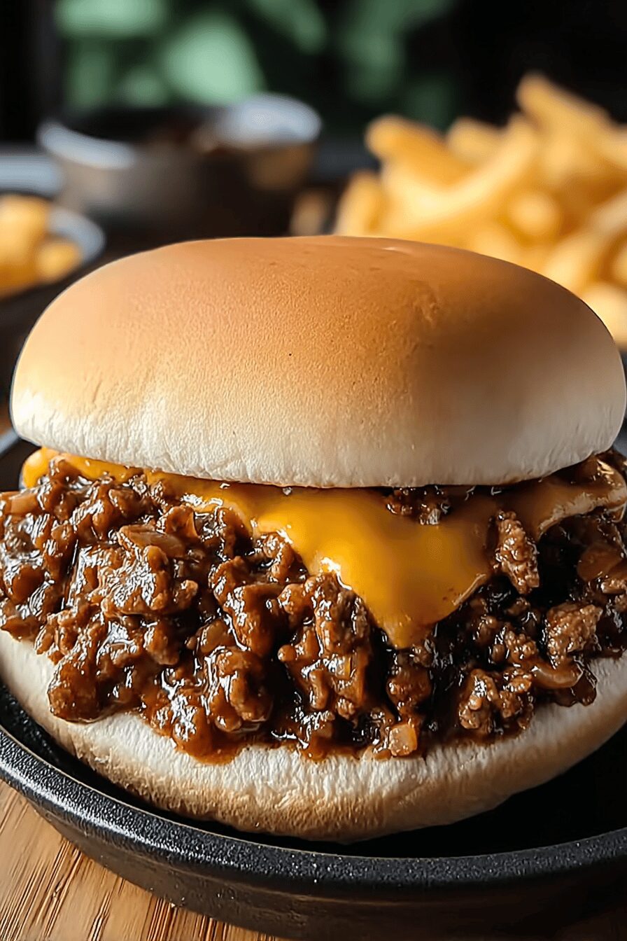 Steakhouse Burger Sloppy Joes