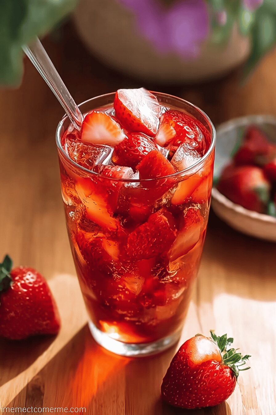 Strawberry Tea