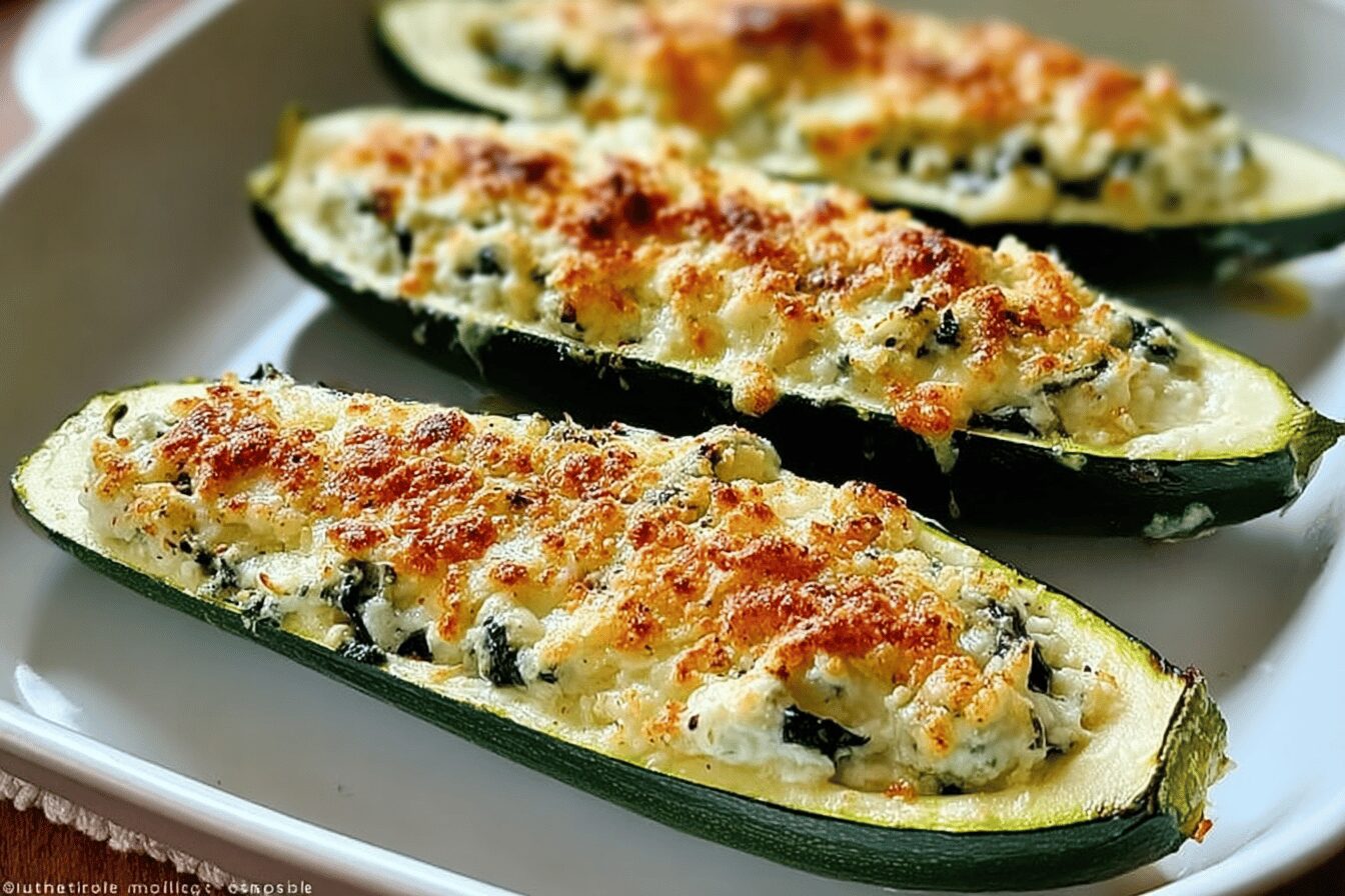 Stuffed Zucchini Boats