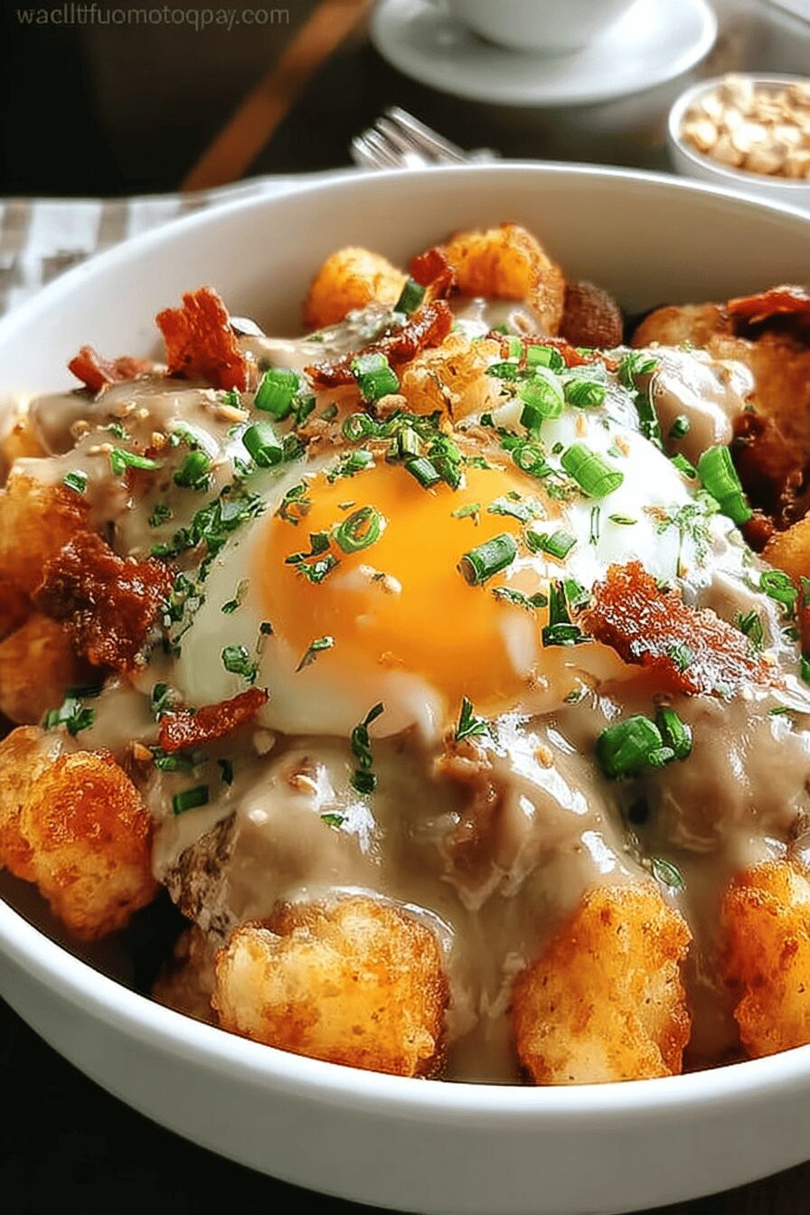 Tater Tot Breakfast Bowl