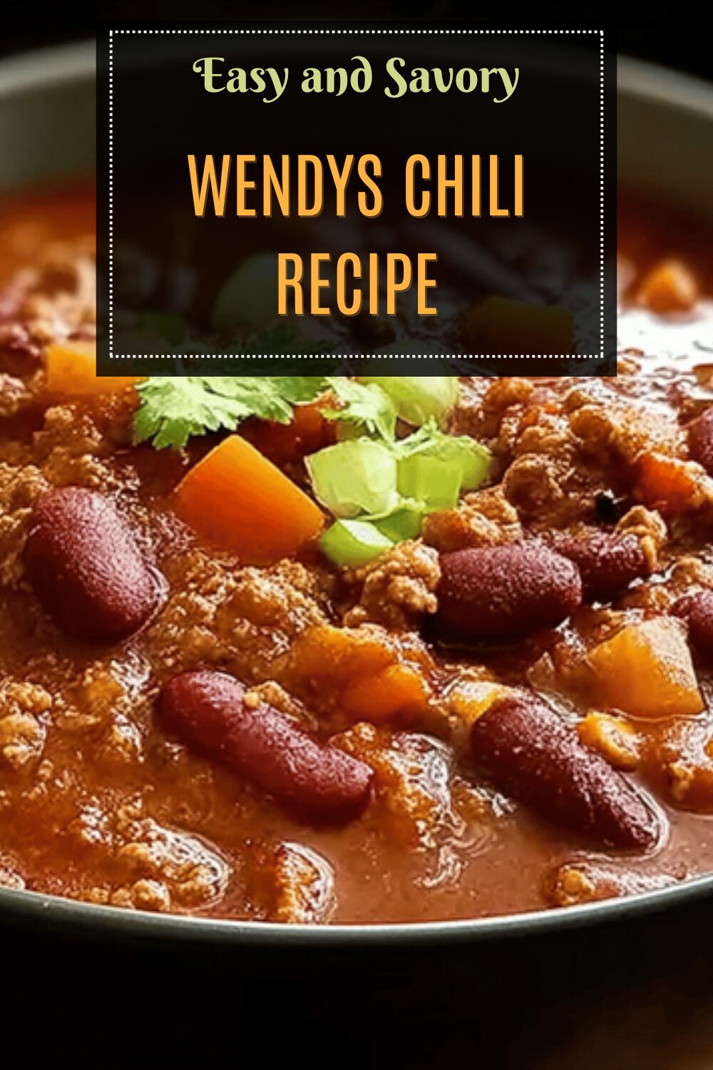 Wendys Chili Recipe