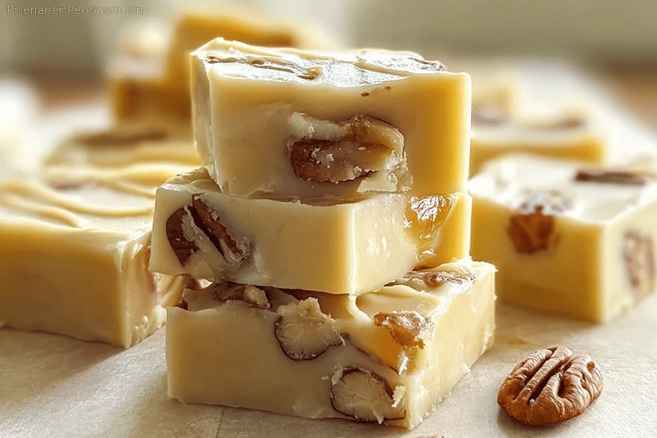 White Chocolate Caramel Fudge