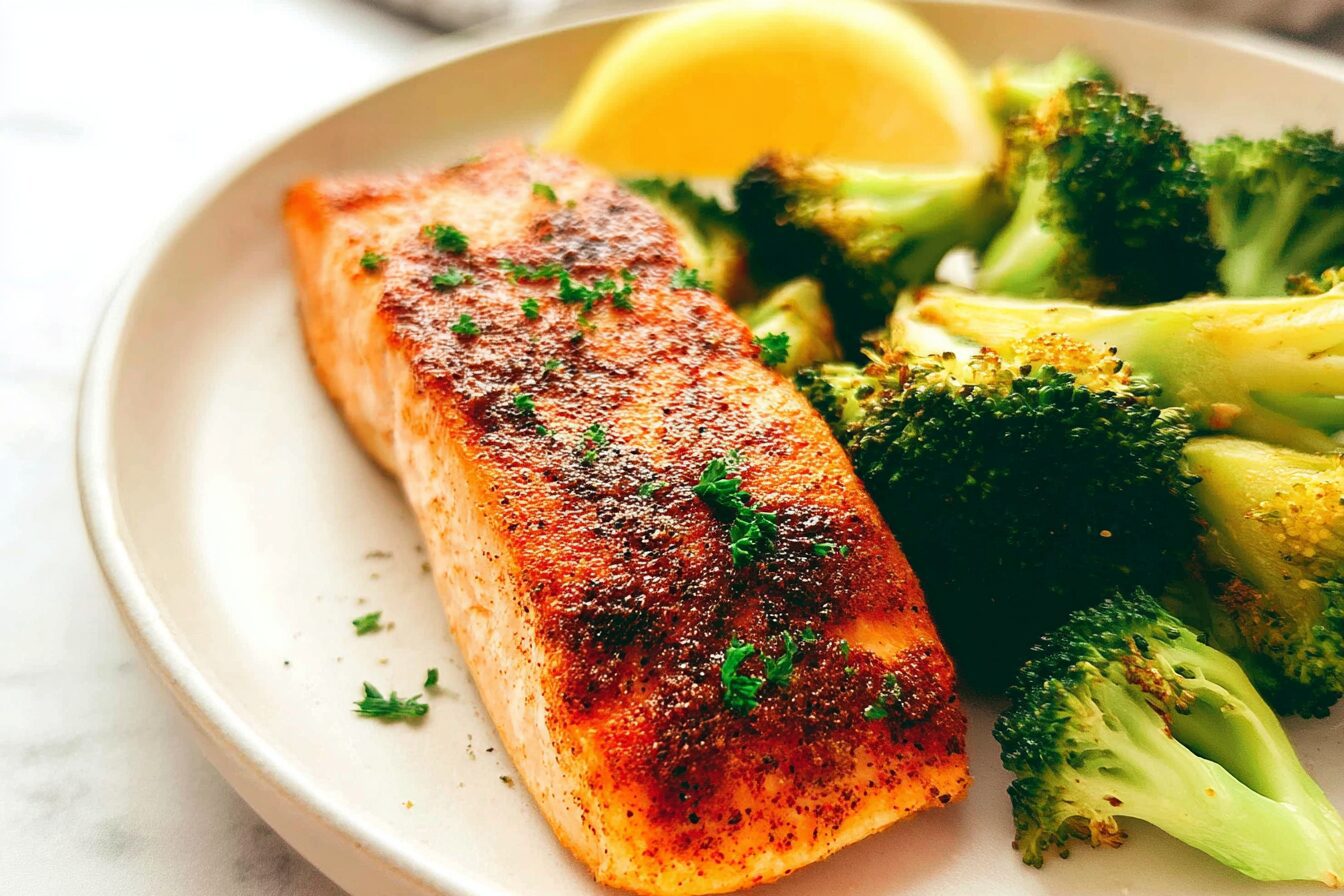 Air Fryer Salmon