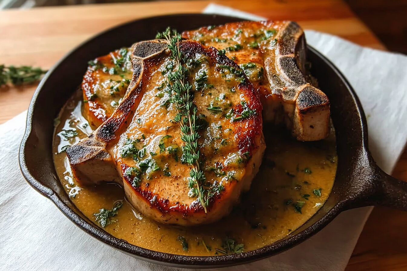 Apple Cider Pork Chops
