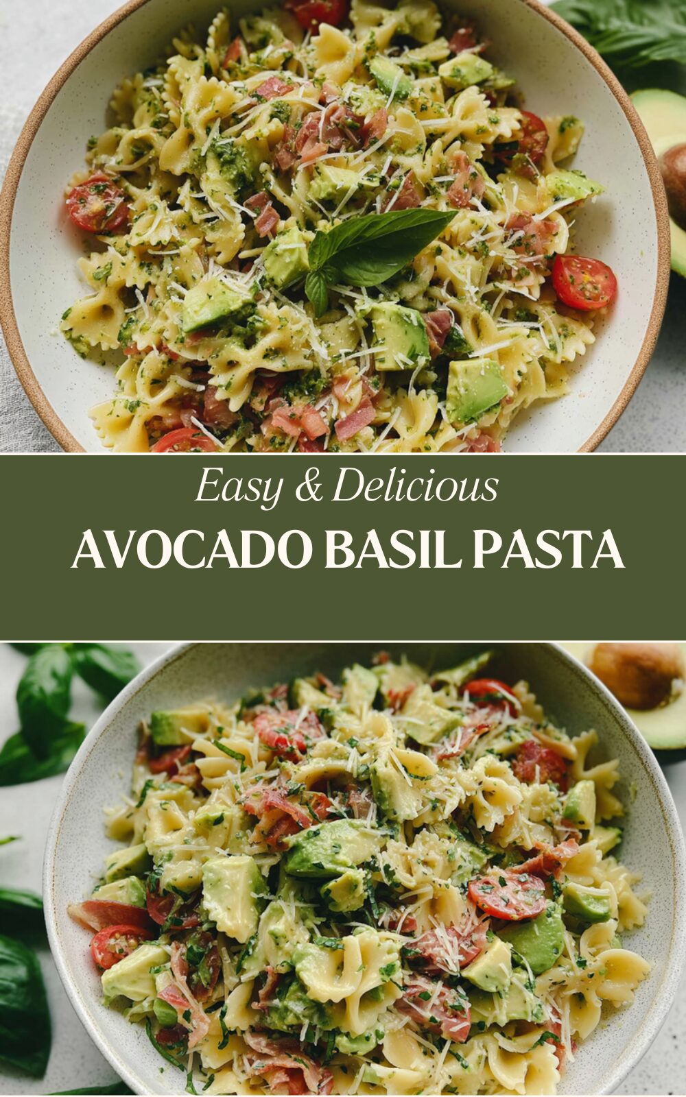Avocado Basil Pasta