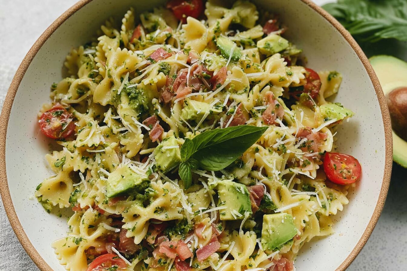 Avocado Basil Pasta