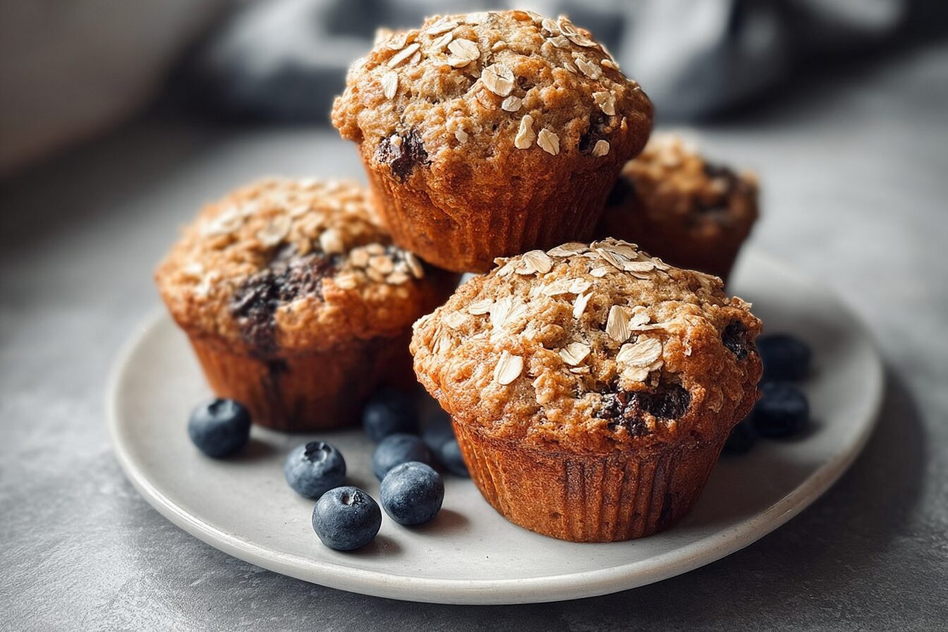 Banana Oatmeal Muffins