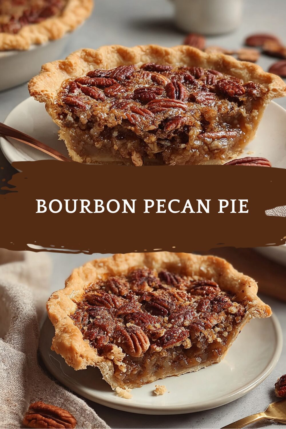 Bourbon Pecan Pie