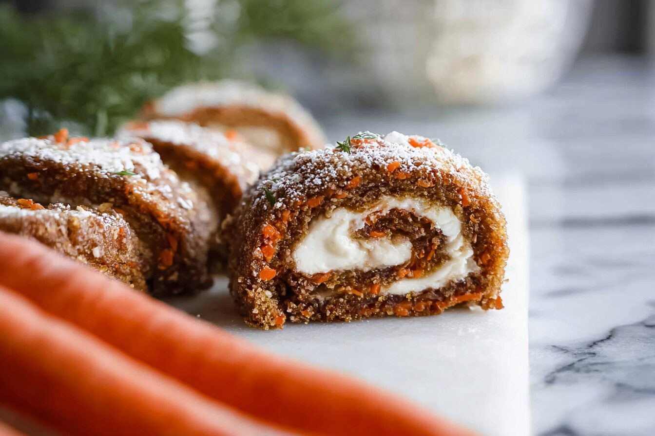 Carrot Cake Roll