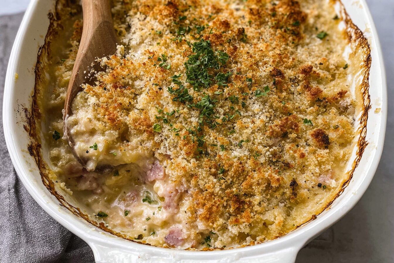 Chicken Cordon Bleu Casserole