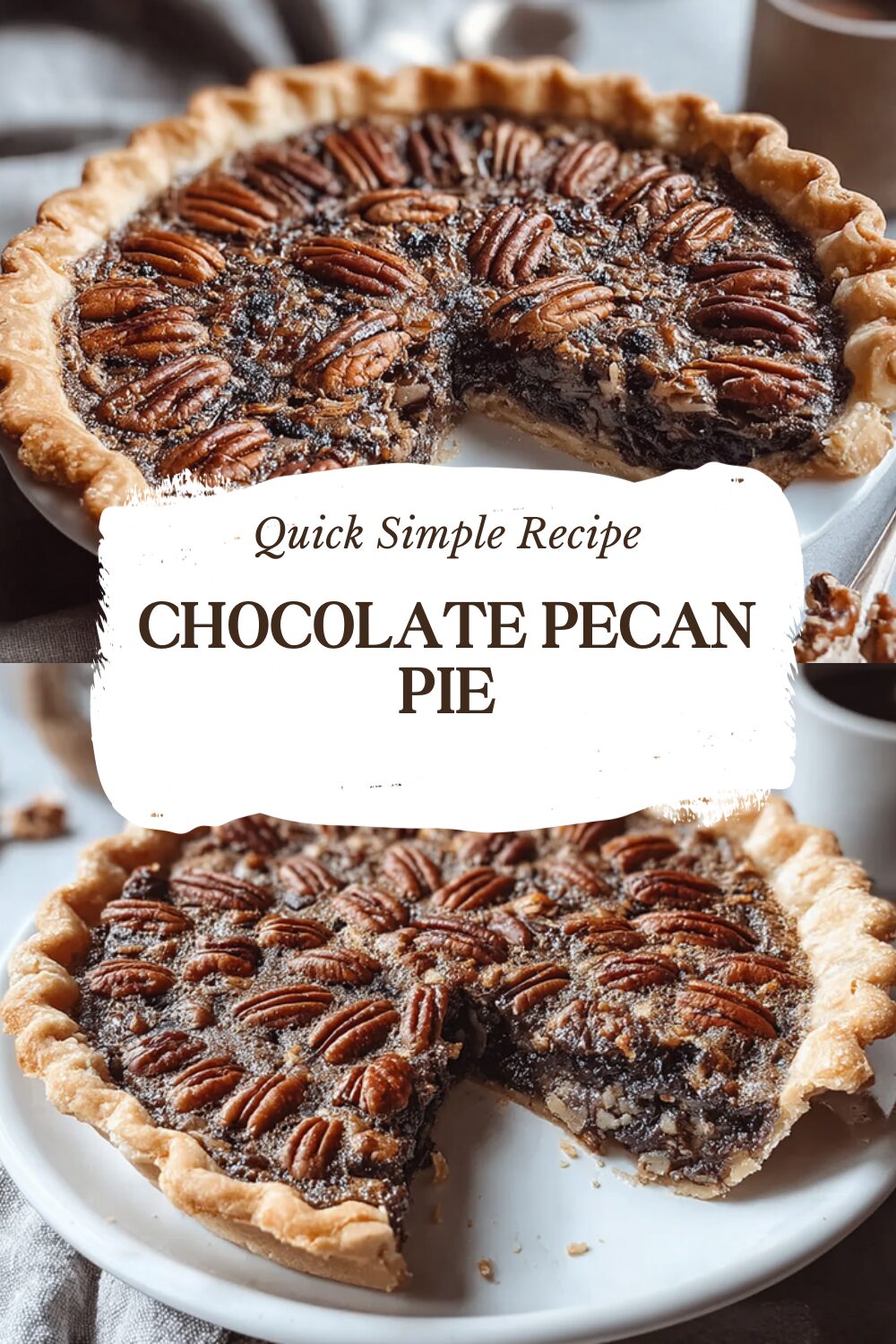 Chocolate Pecan Pie