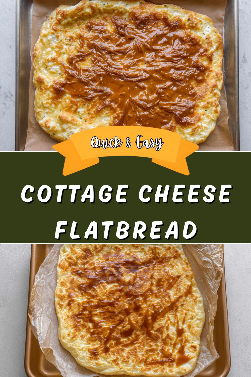 Cottage Cheese Flatbread