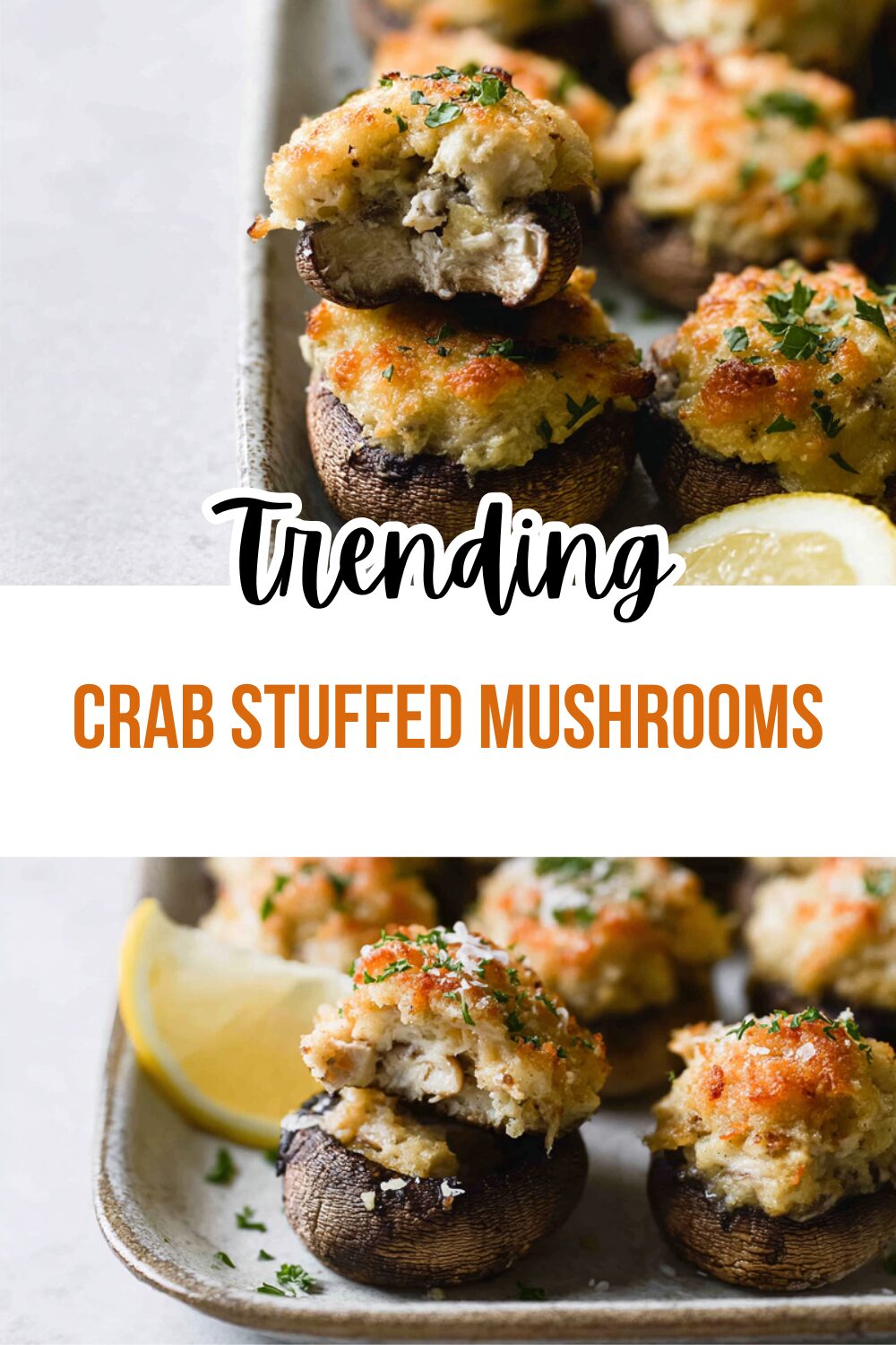 Crab Stuffed Mushrooms