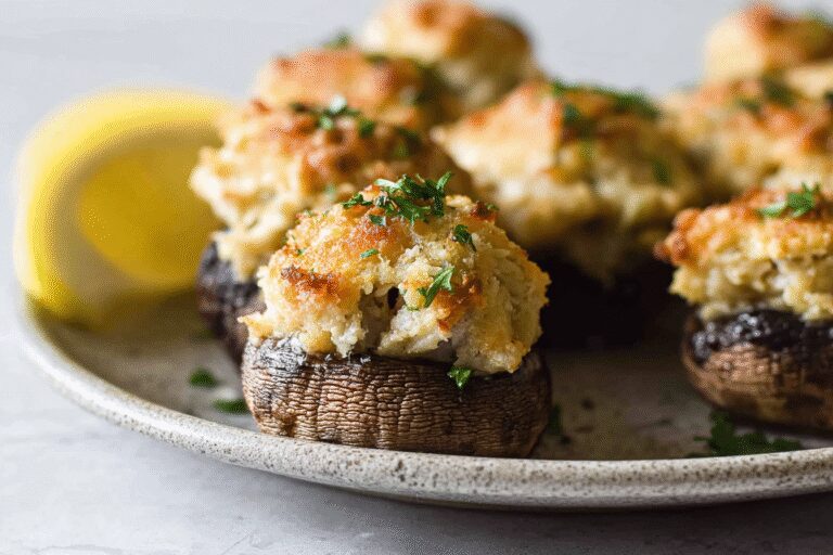 Crab Stuffed Mushrooms 93.Png