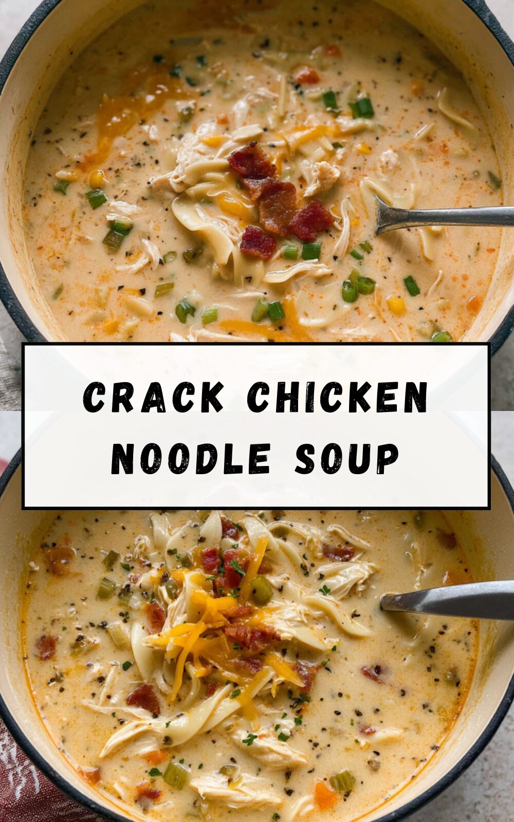 Crack Chicken Noodle Soup