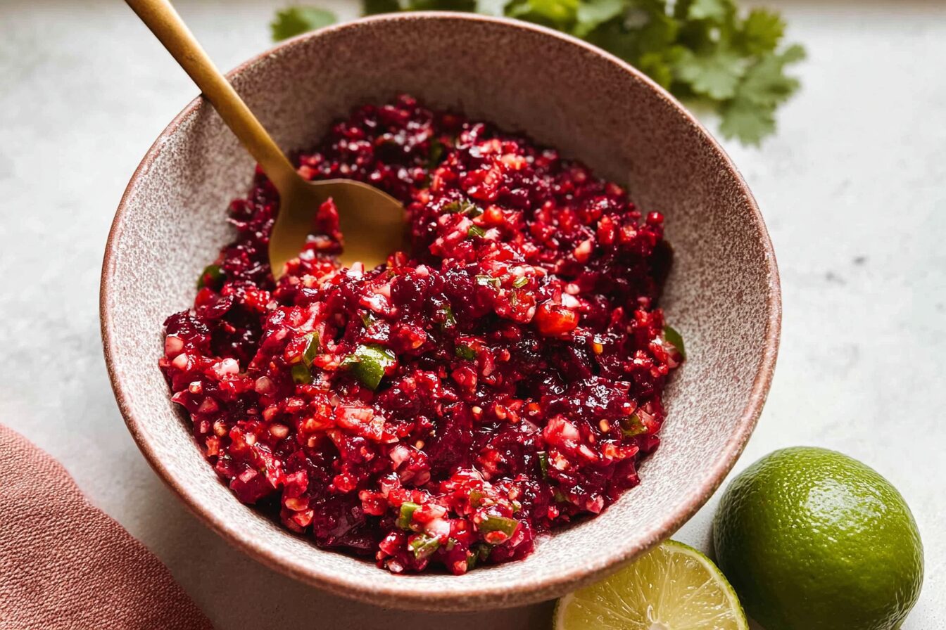 Cranberry Salsa