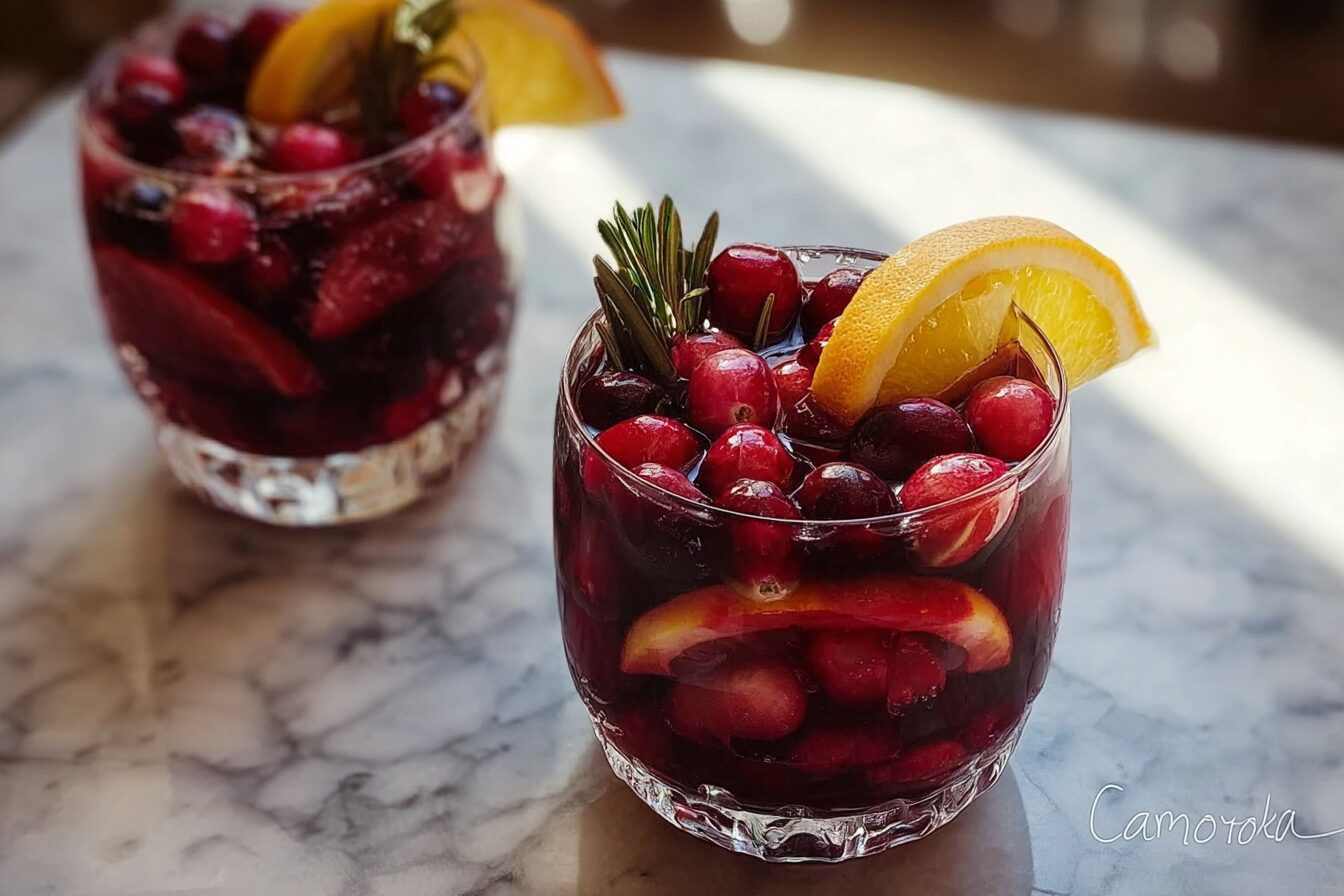 Cranberry Sangria