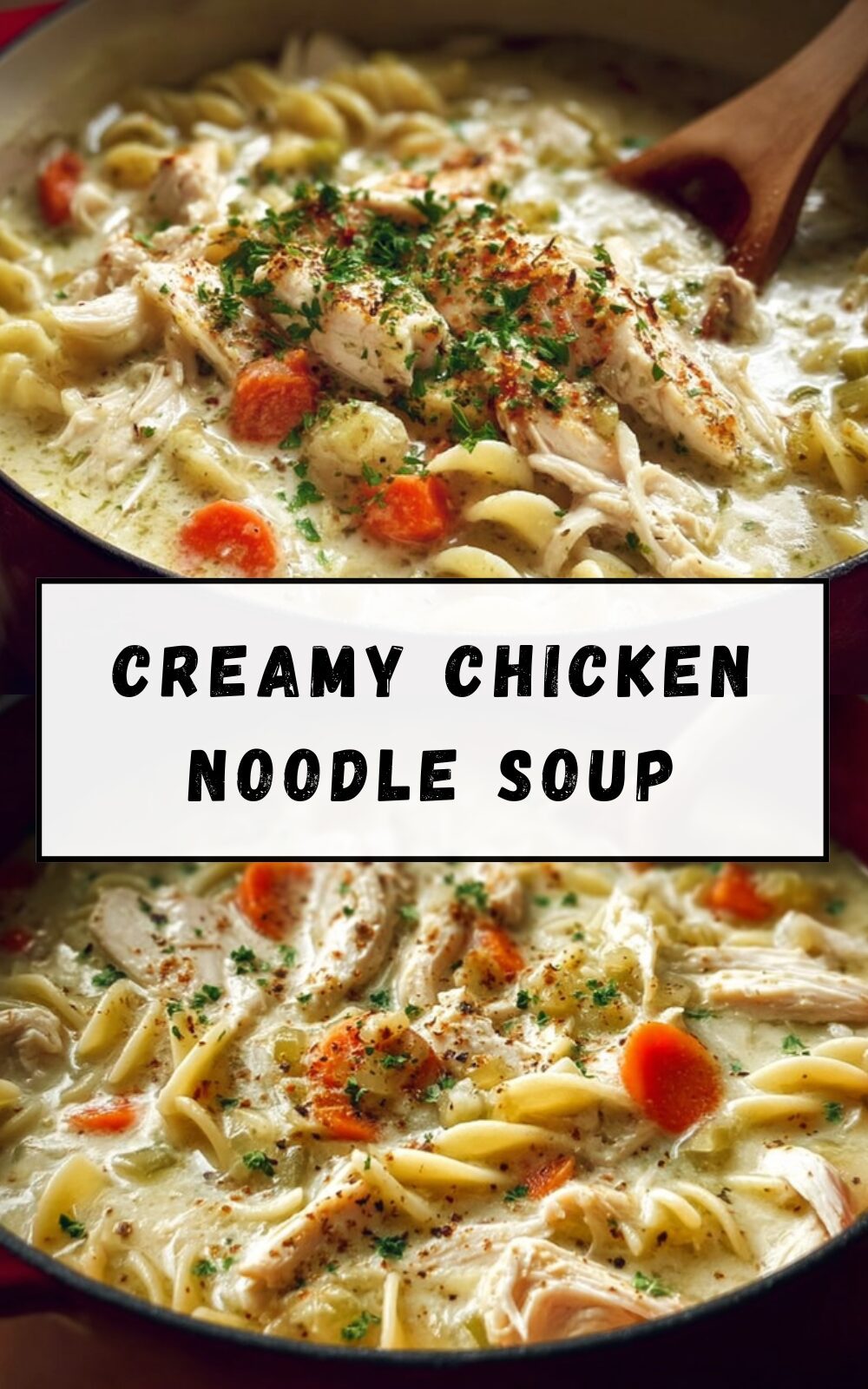 Creamy Chicken Noodle Soup