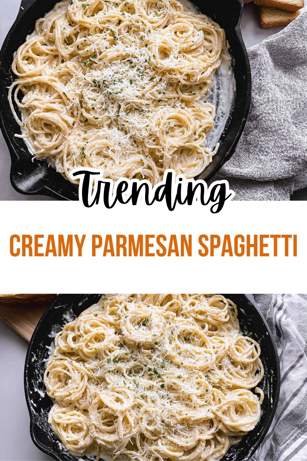 Creamy Parmesan Spaghetti