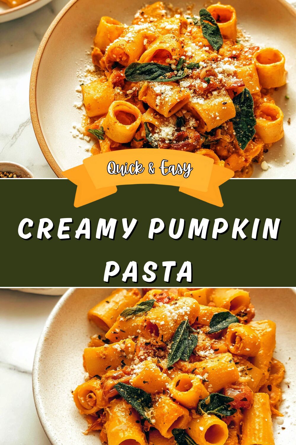 Creamy Pumpkin Pasta