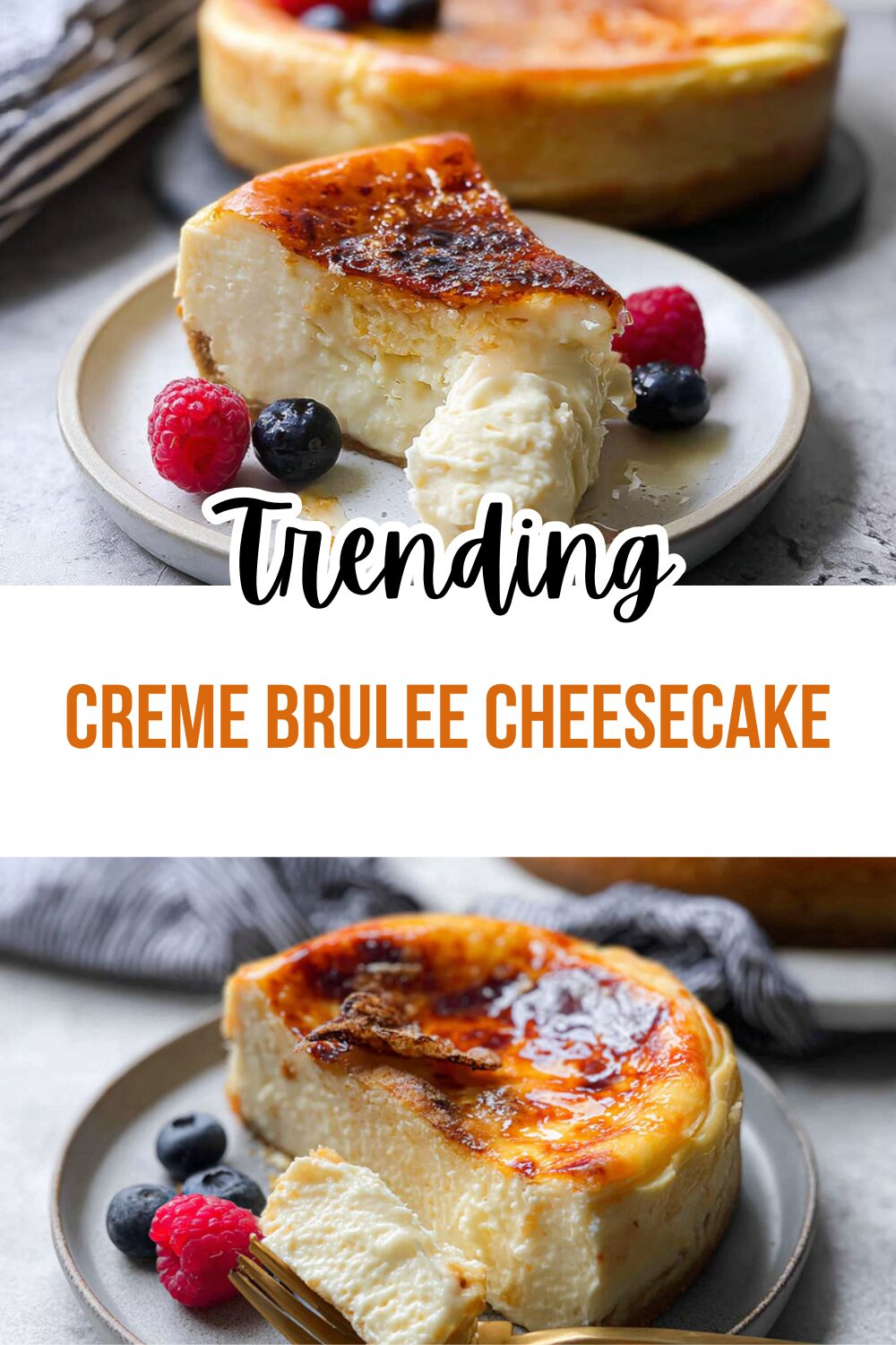 Creme Brulee Cheesecake
