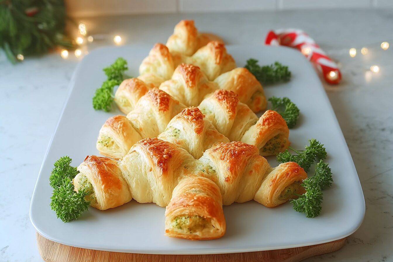 Crescent Roll Christmas Tree