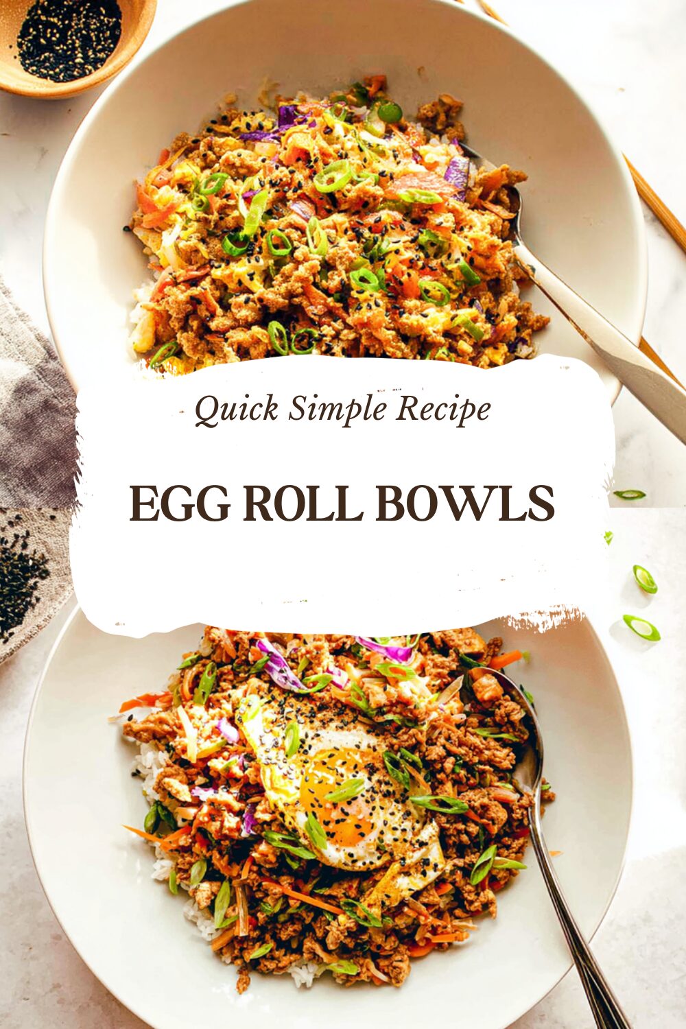 Egg Roll Bowls