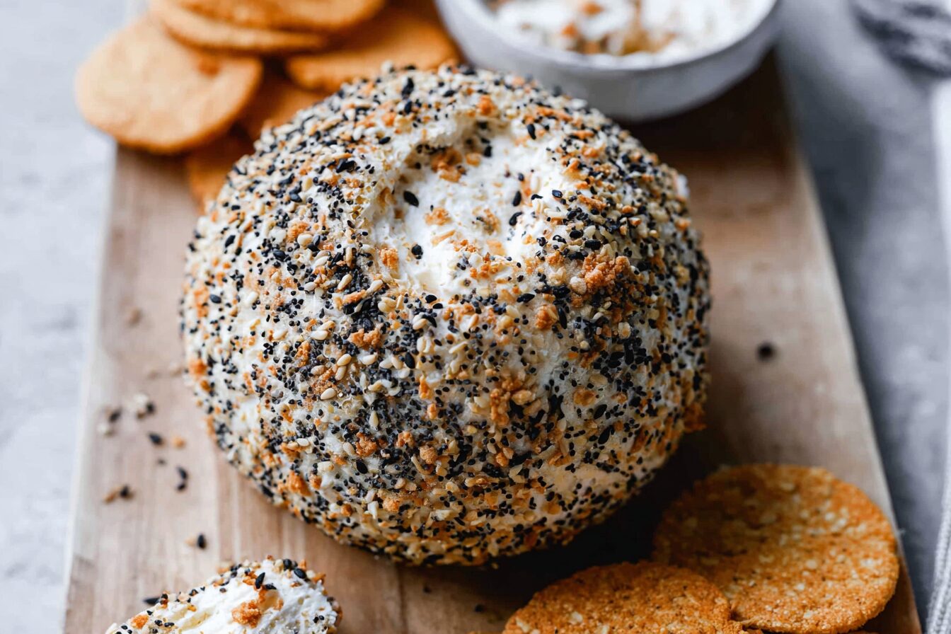 Everything Bagel Cheese Ball
