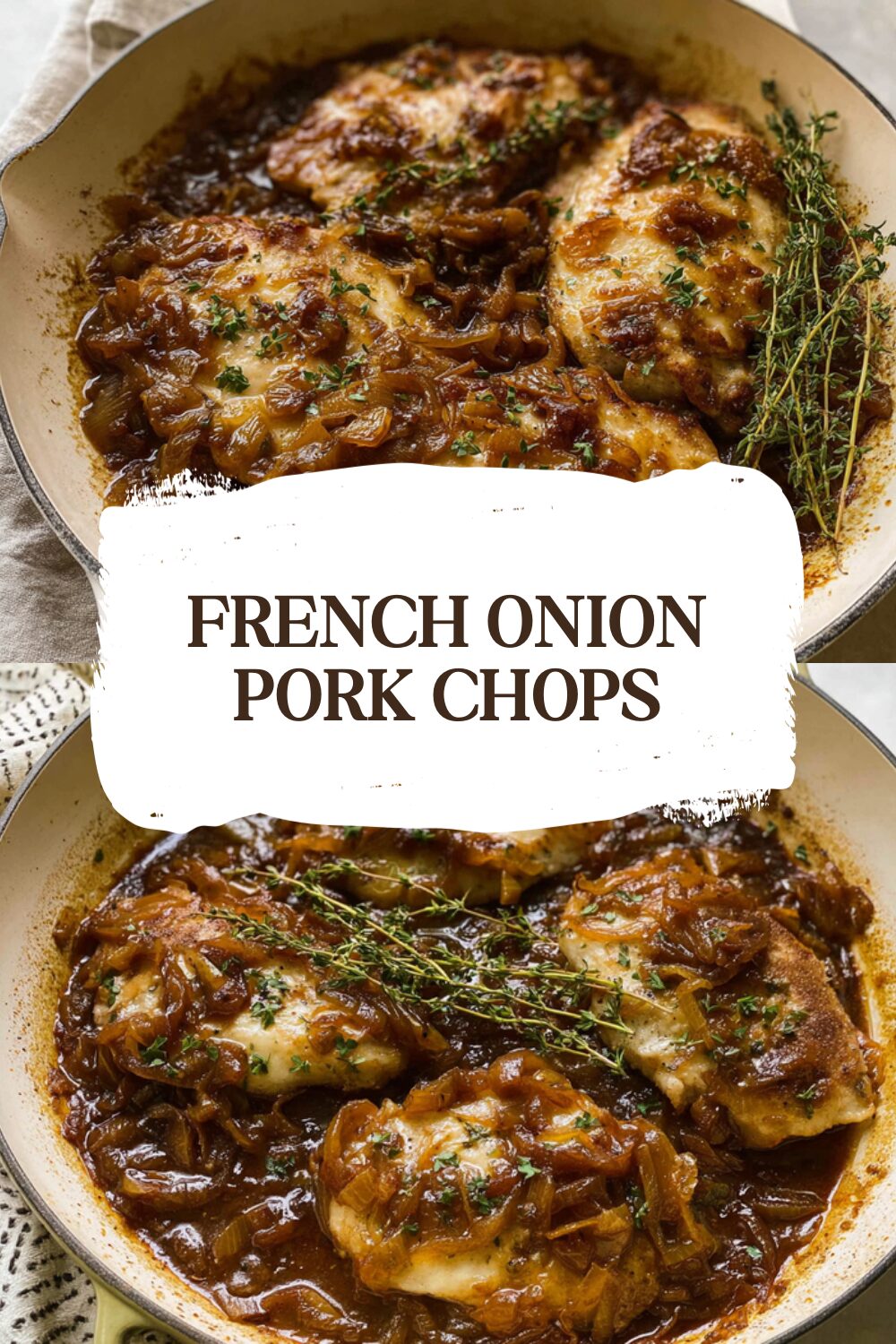 French Onion Pork Chops