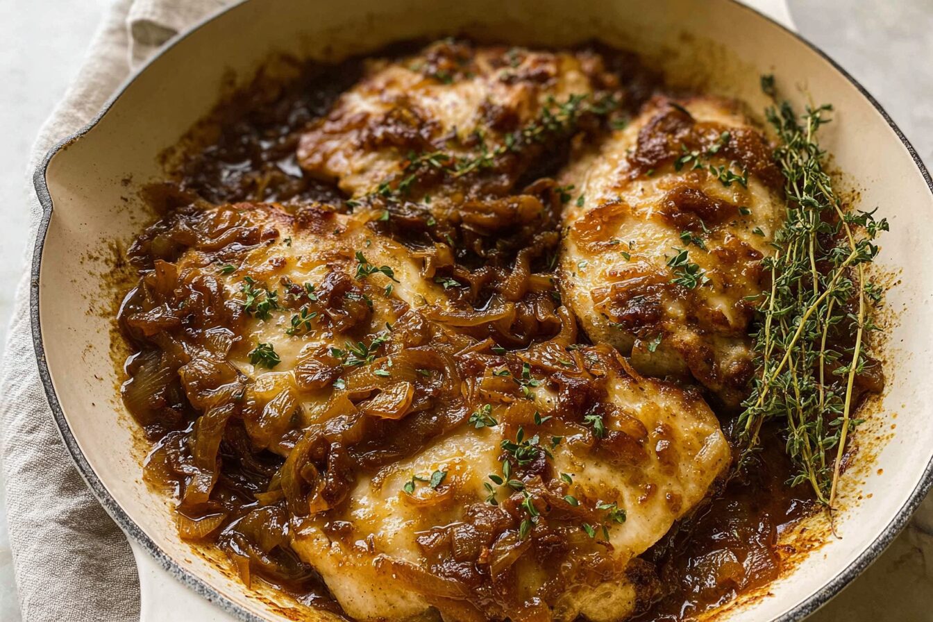 French Onion Pork Chops