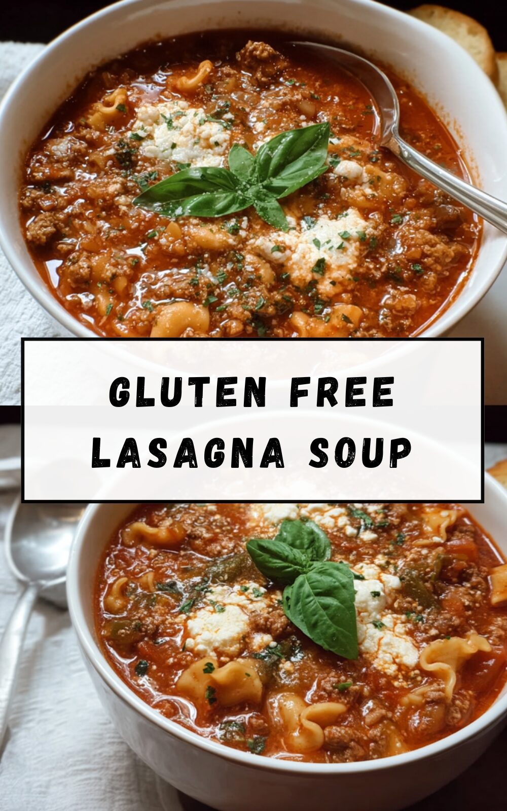Gluten Free Lasagna Soup