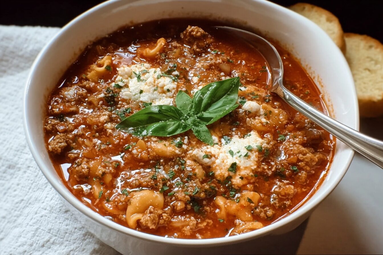 Gluten Free Lasagna Soup