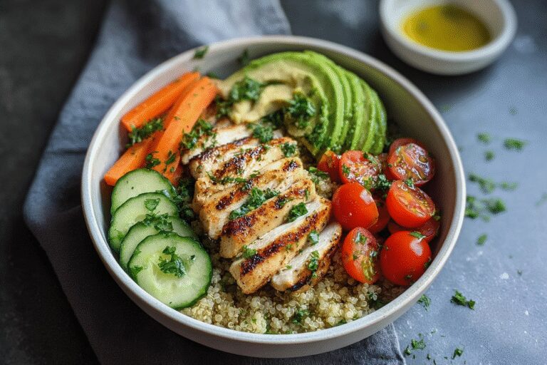 Grilled Chicken Quinoa Bowl 87.Png
