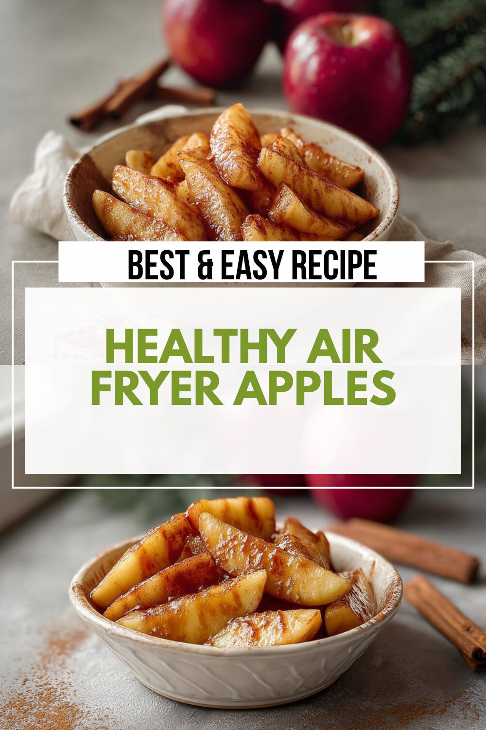 Healthy Air Fryer Apples