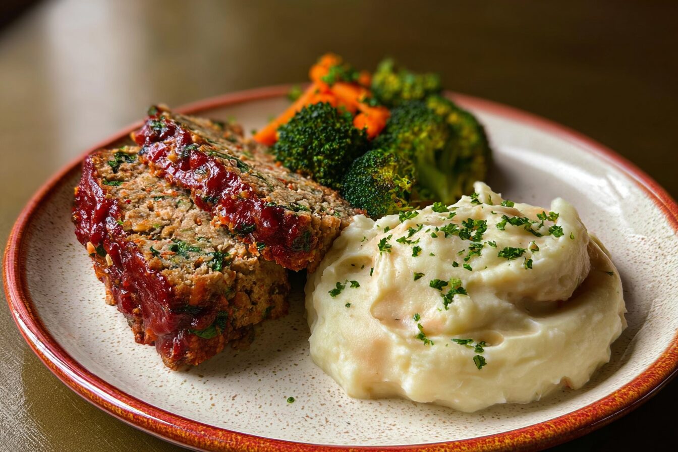 Healthy Meatloaf Mashed Potatoes