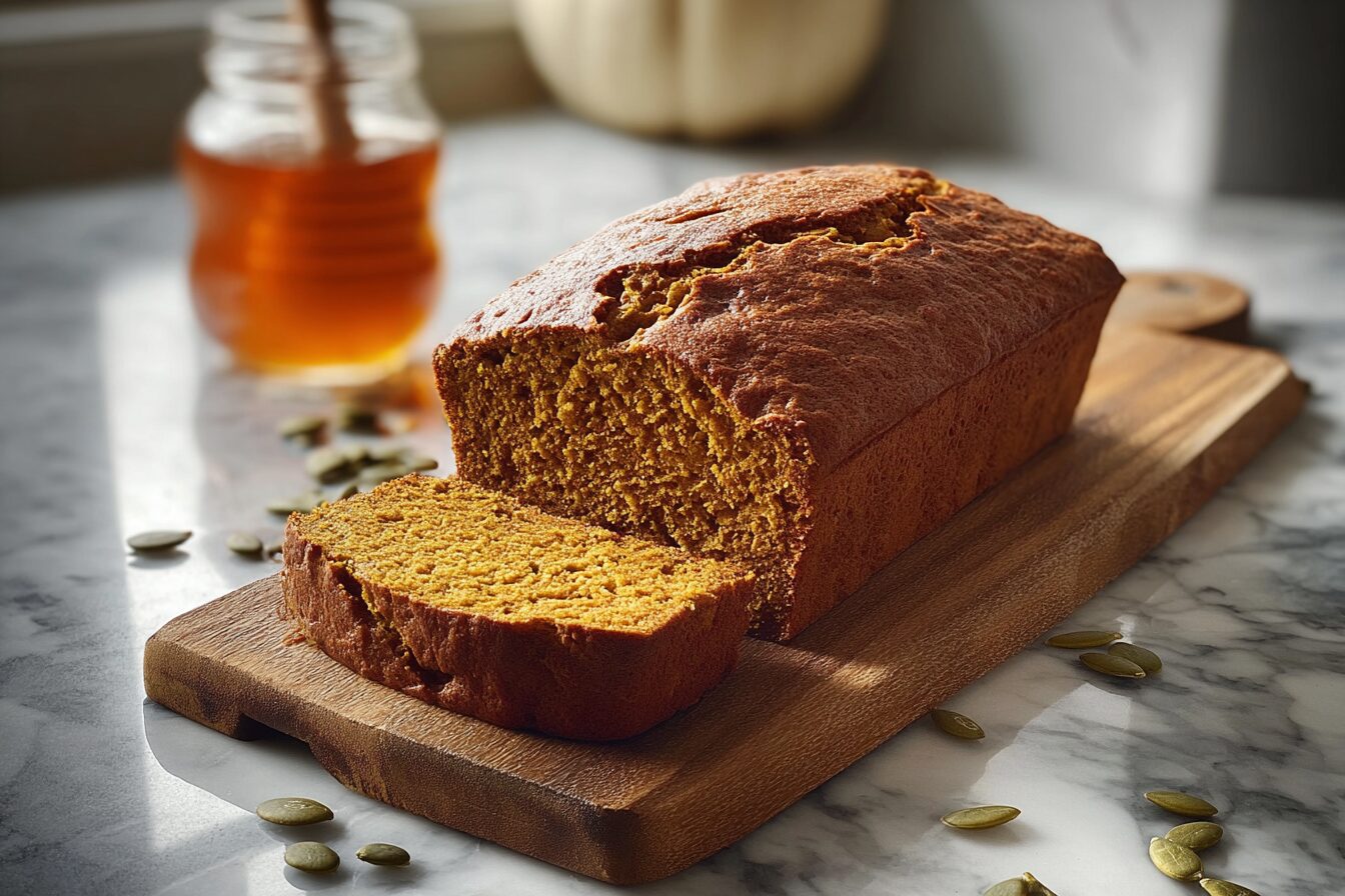 High Fiber Pumpkin Bread