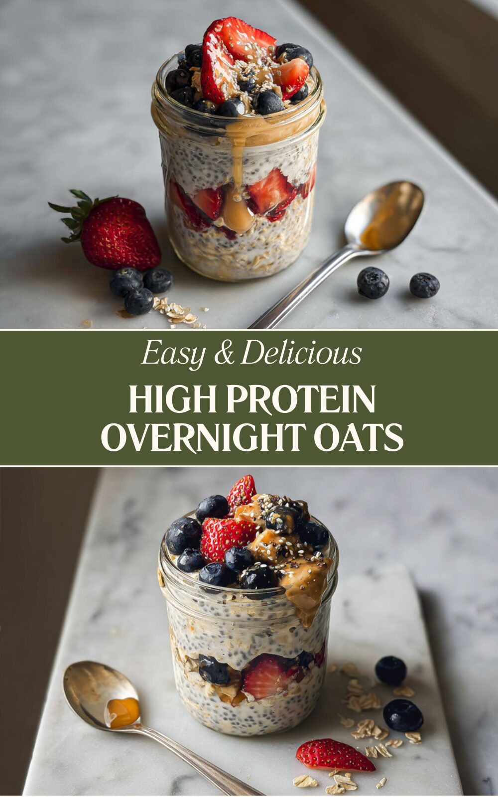 High Protein Overnight Oats